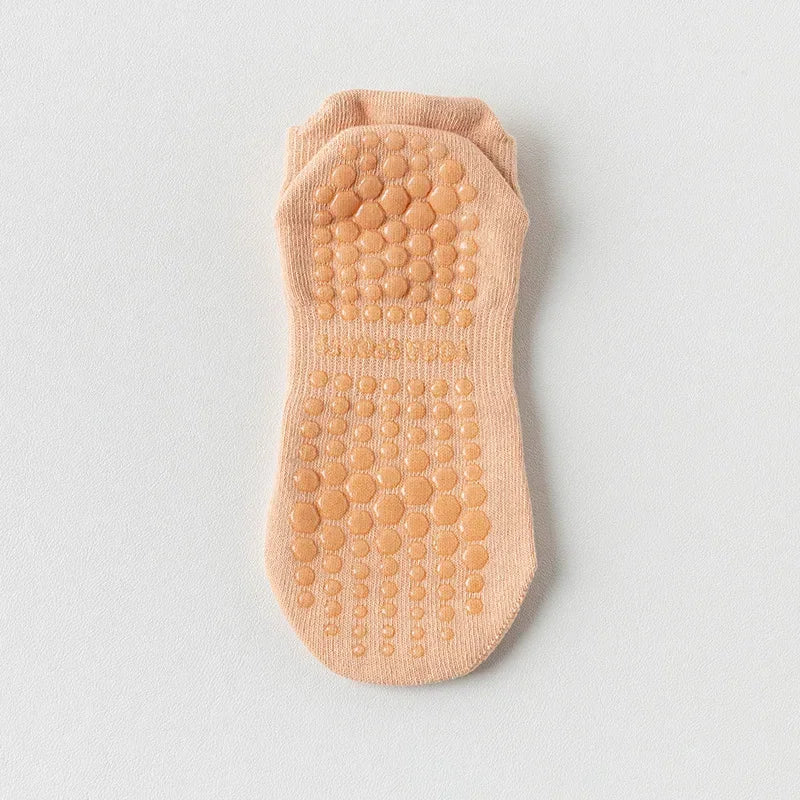 Mesh Breathable Yoga Socks Women Cotton Low Cut Short Gym Fitness Dance Sports Socks Professional Non-Slip Floor Pilates Socks