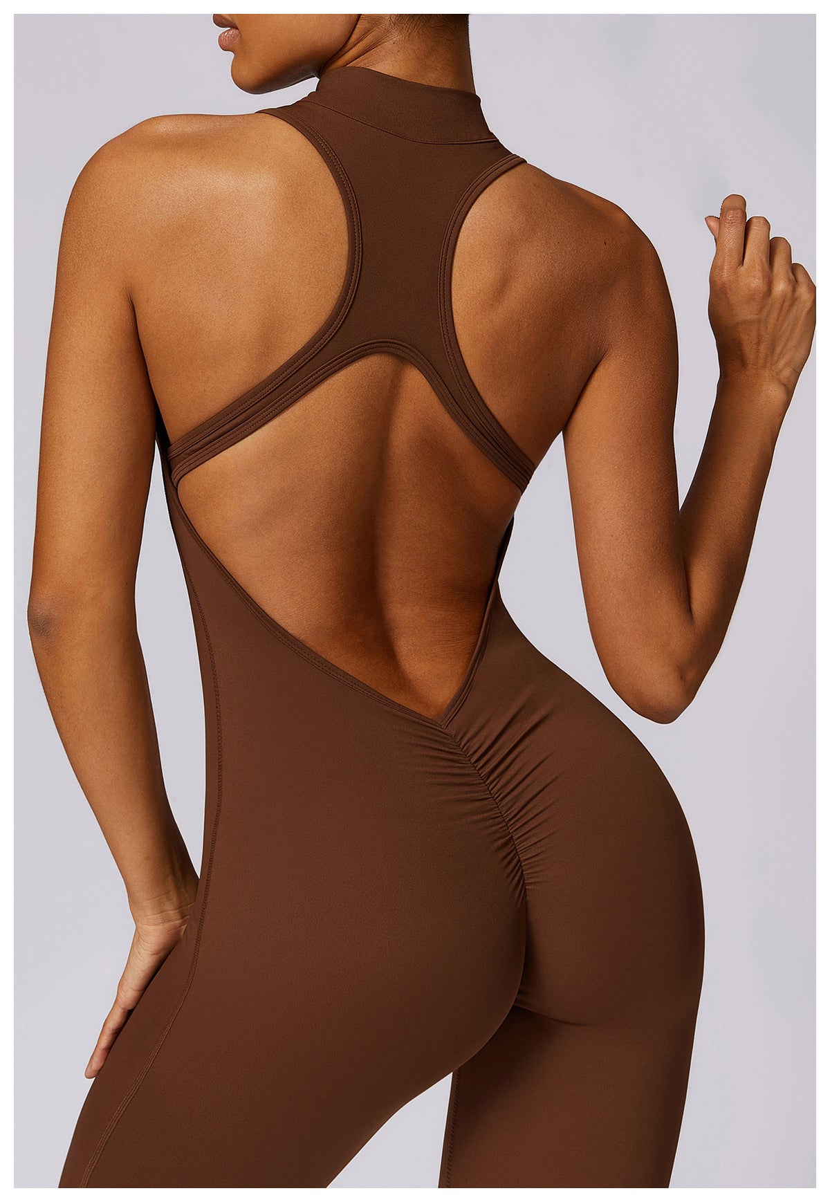 Women's Scrunch Gym Jumpsuit