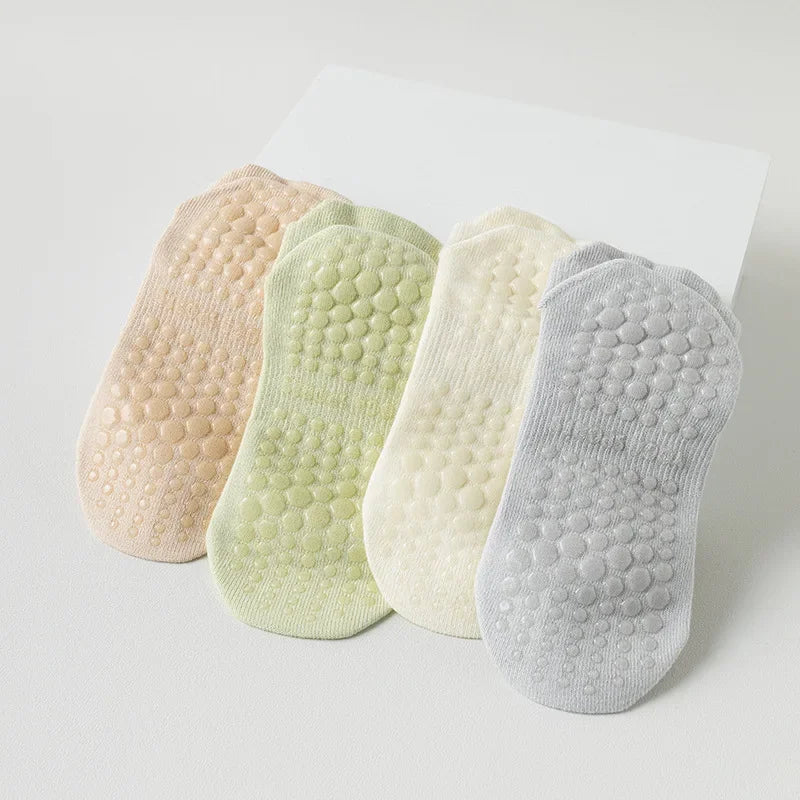 Mesh Breathable Yoga Socks Women Cotton Low Cut Short Gym Fitness Dance Sports Socks Professional Non-Slip Floor Pilates Socks