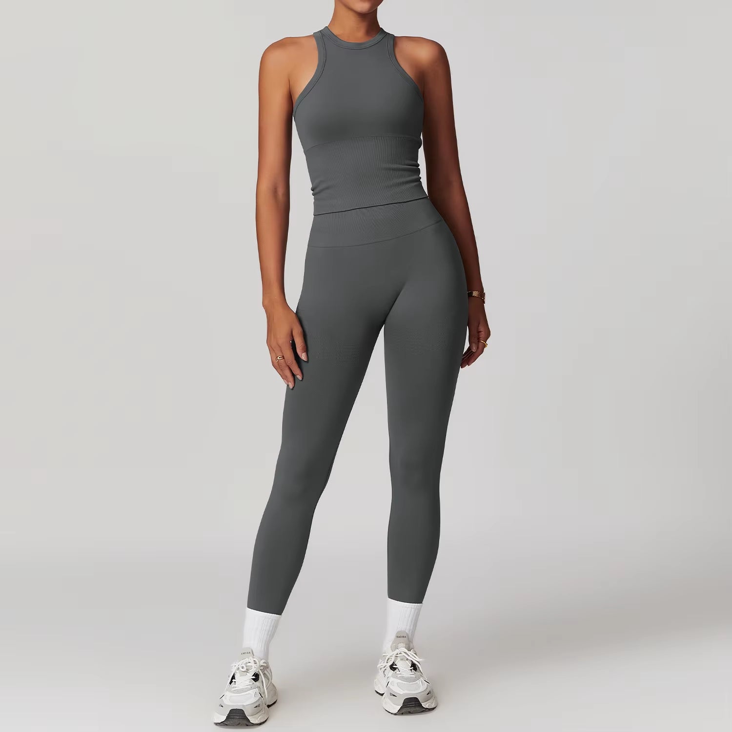 2Pcs Seamless Yoga Set Gym Clothes Athletic Wear Yoga Suits for Women Fitness Set Tracksuits Sports Bra Gym Leggings Sportswear