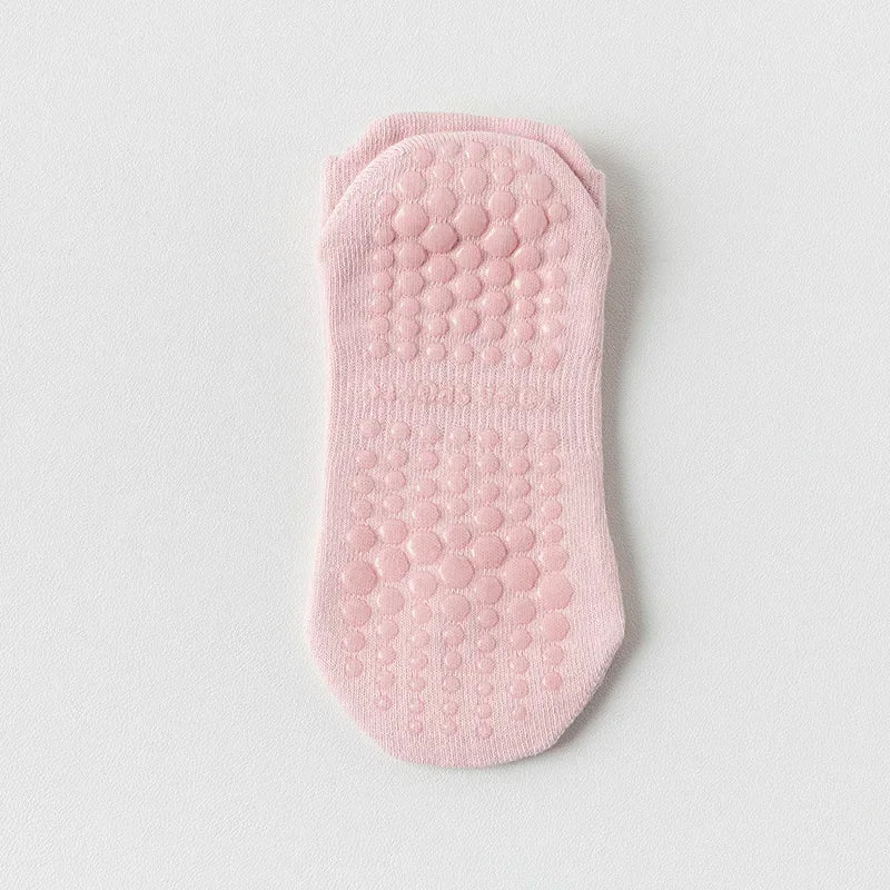 Mesh Breathable Yoga Socks Women Cotton Low Cut Short Gym Fitness Dance Sports Socks Professional Non-Slip Floor Pilates Socks