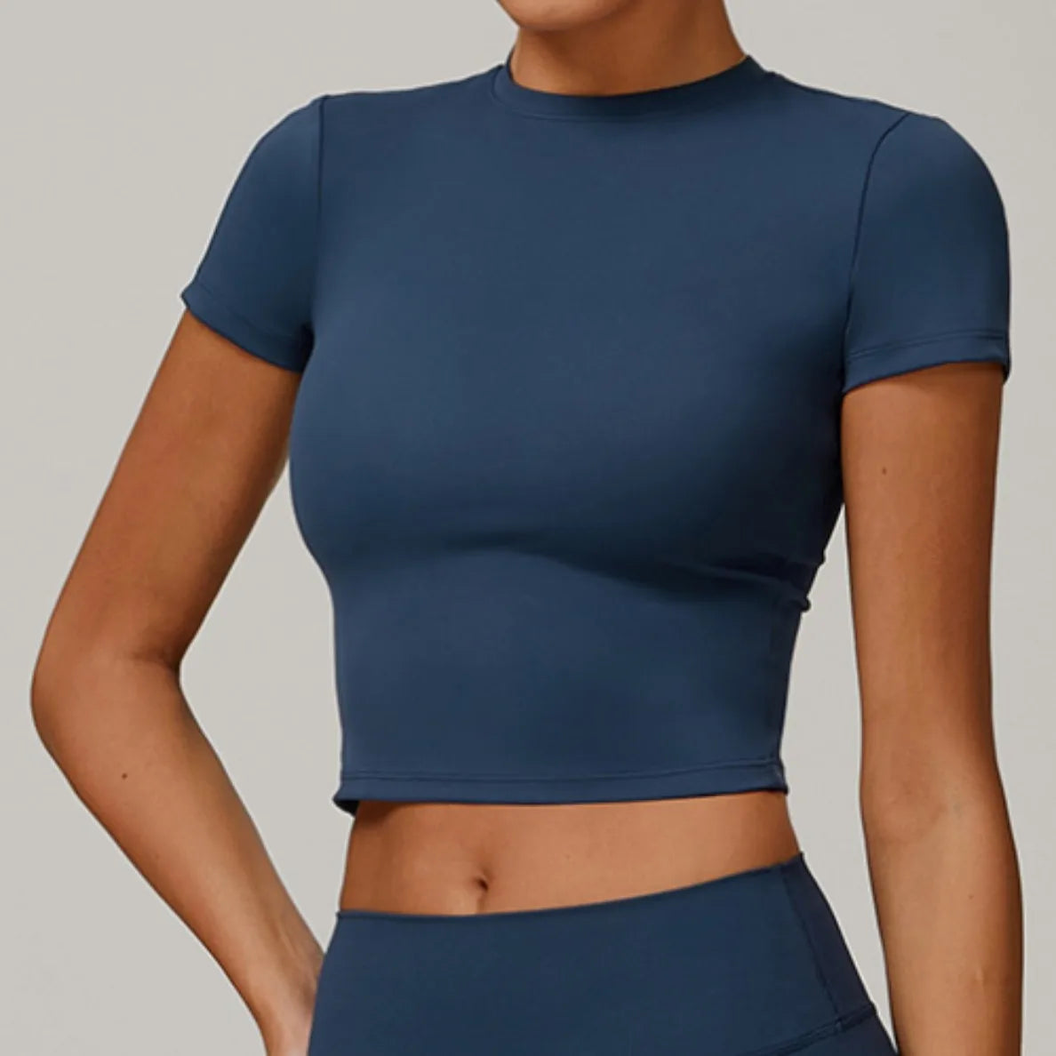 Women's Yoga Top - Short Sleeve Fitness Shirt for Active Lifestyle