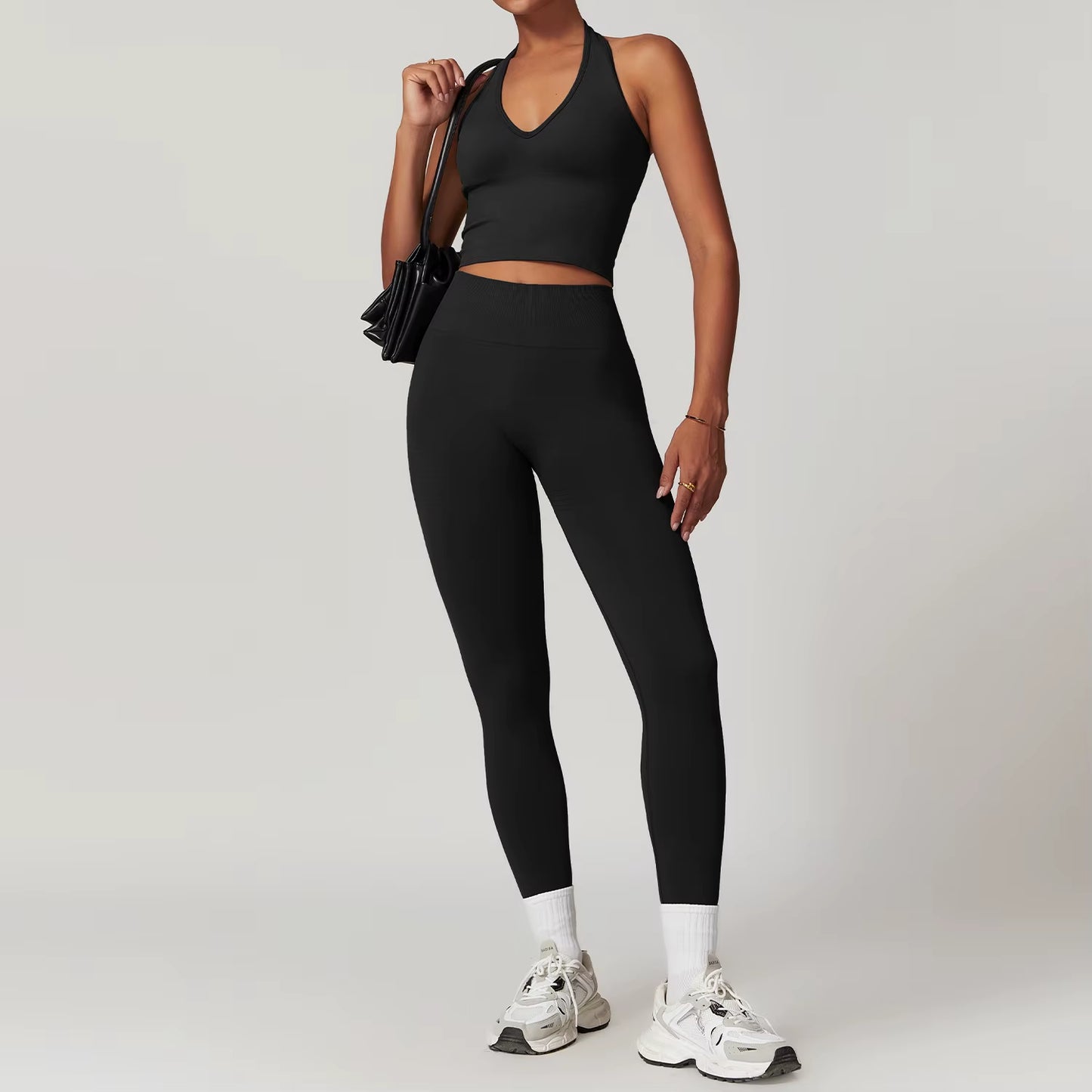 2Pcs Seamless Yoga Set Gym Clothes Athletic Wear Yoga Suits for Women Fitness Set Tracksuits Sports Bra Gym Leggings Sportswear