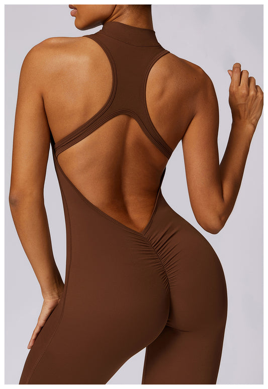 Women's Scrunch Gym Jumpsuit