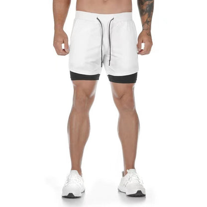 Men's 2-in-1 Quick-Dry Running Shorts