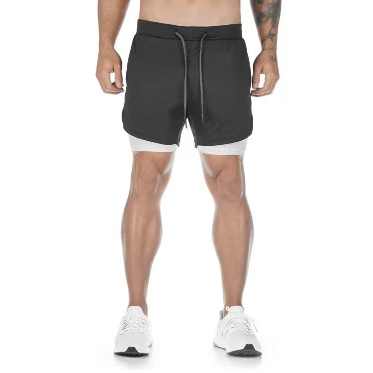 Men's 2-in-1 Quick-Dry Running Shorts