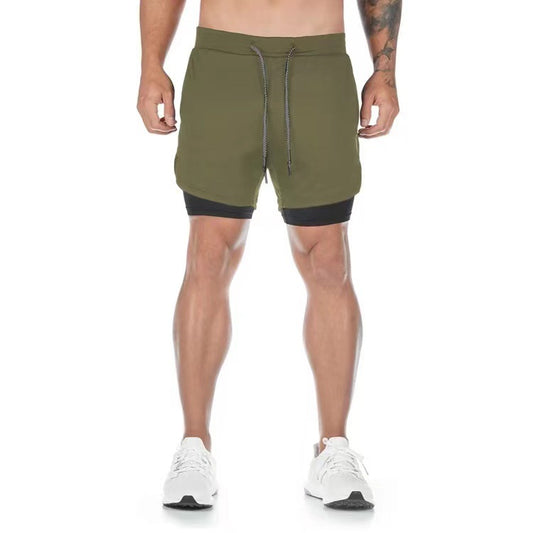 Men's 2-in-1 Quick-Dry Running Shorts