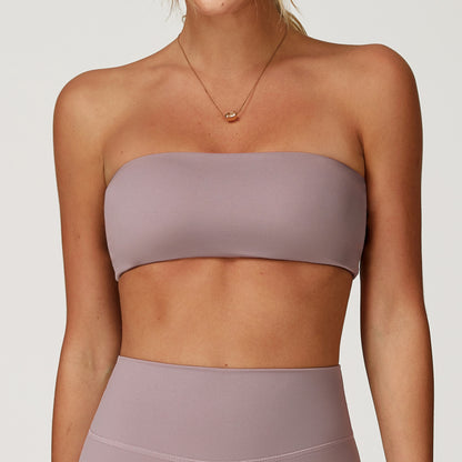 Strapless Quick-Drying Sports Bra for Women