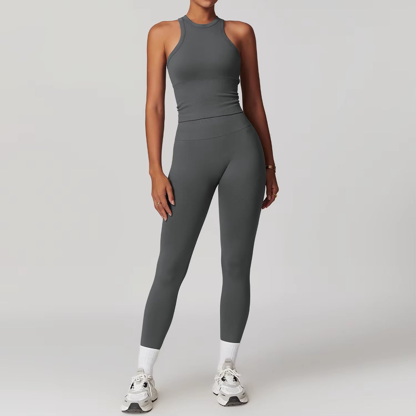 2Pcs Seamless Yoga Set Gym Clothes Athletic Wear Yoga Suits for Women Fitness Set Tracksuits Sports Bra Gym Leggings Sportswear