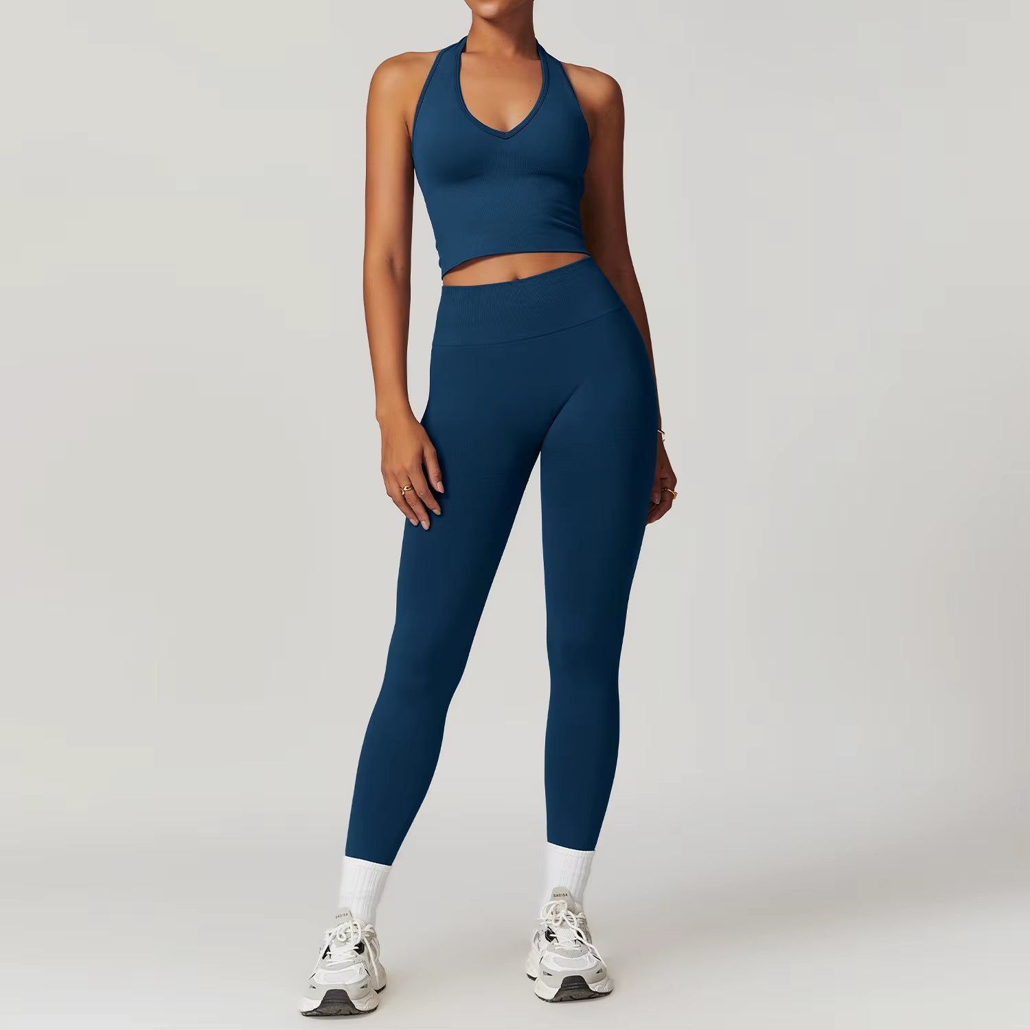 2Pcs Seamless Yoga Set Gym Clothes Athletic Wear Yoga Suits for Women Fitness Set Tracksuits Sports Bra Gym Leggings Sportswear