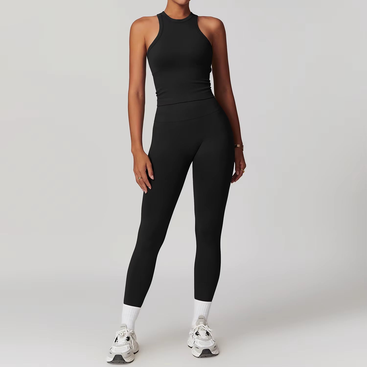 2Pcs Seamless Yoga Set Gym Clothes Athletic Wear Yoga Suits for Women Fitness Set Tracksuits Sports Bra Gym Leggings Sportswear