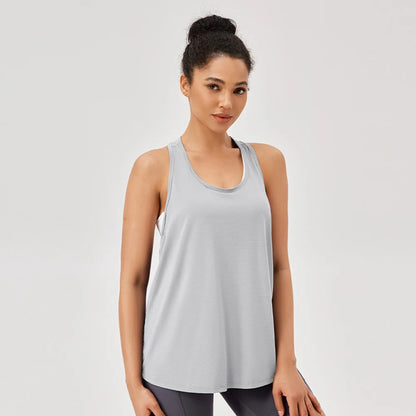 Women's Athletic Quick Dry Sleeveless Workout Tank Top