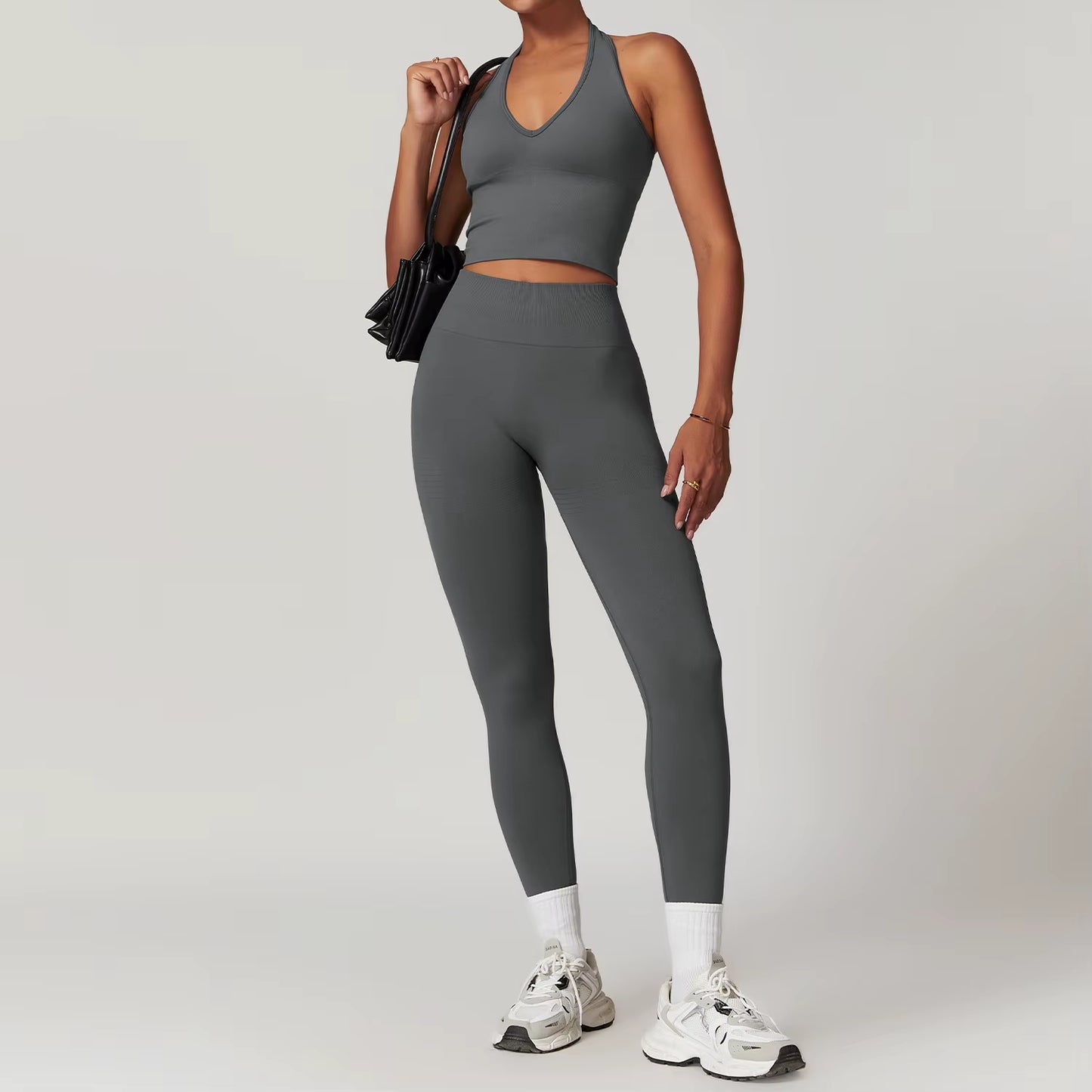 2Pcs Seamless Yoga Set Gym Clothes Athletic Wear Yoga Suits for Women Fitness Set Tracksuits Sports Bra Gym Leggings Sportswear